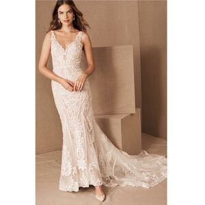 Anthropologie BHLDN x Wtoo by Watters Viola Gown